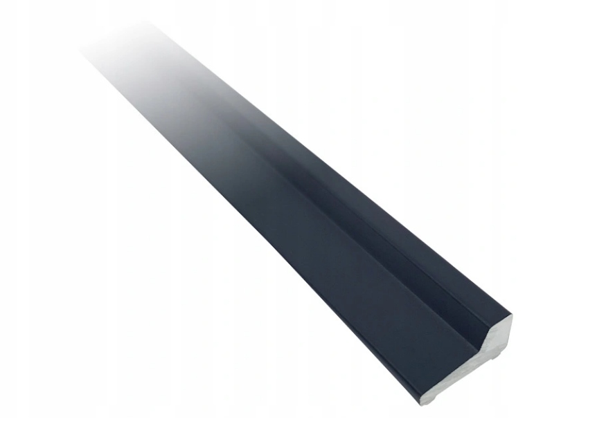 PRÓG ALUMINIOWY DO KABINY PRYSZNICOWEJ 95CM CZARNY