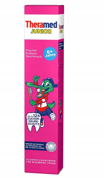 

Theramed Junior, Pasta do zębów, truskawka, 75ml
