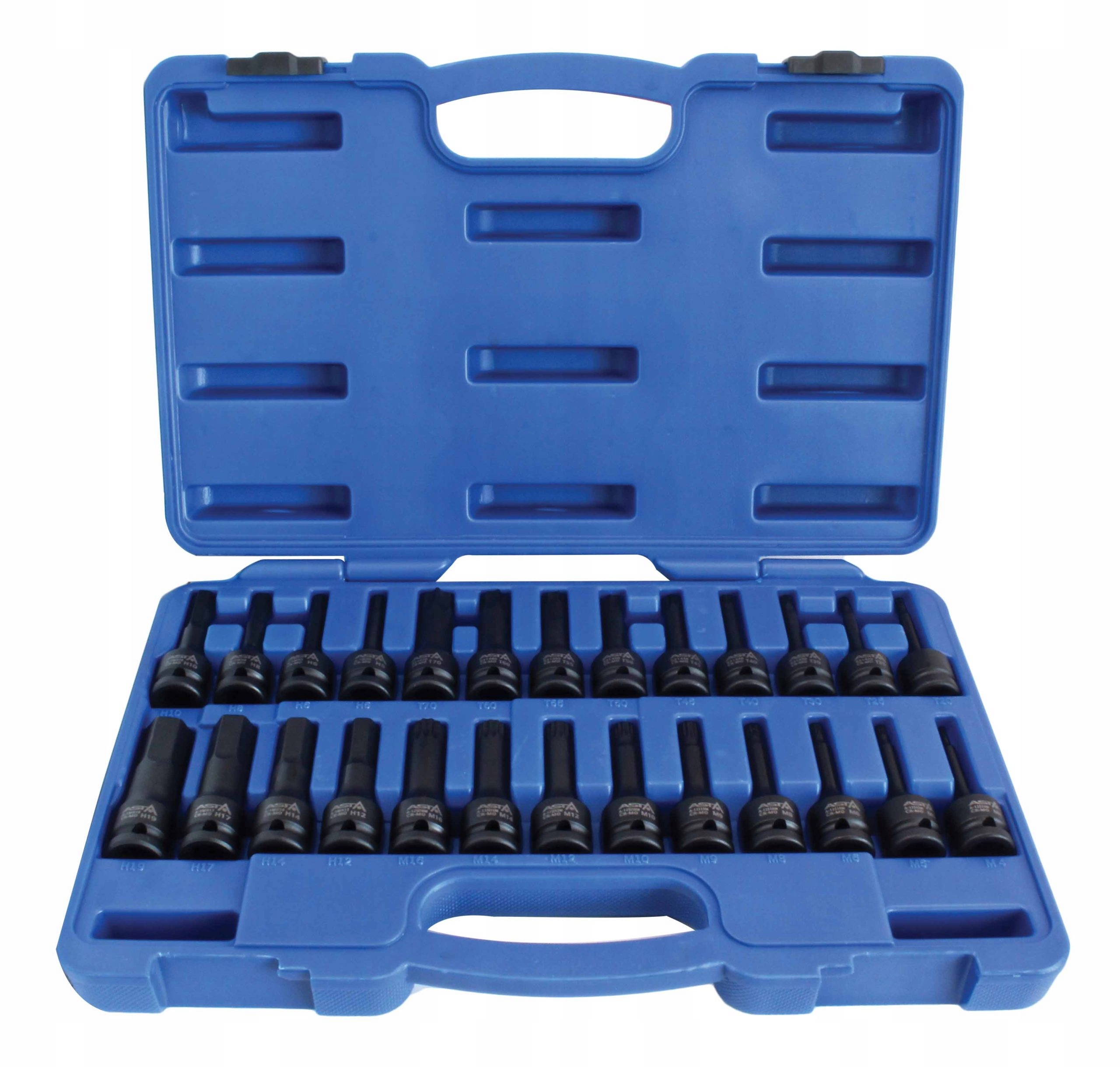 A-IS2612 Zestaw Nasadek Udarowych Torx/hex/xzn 1/2" Asta