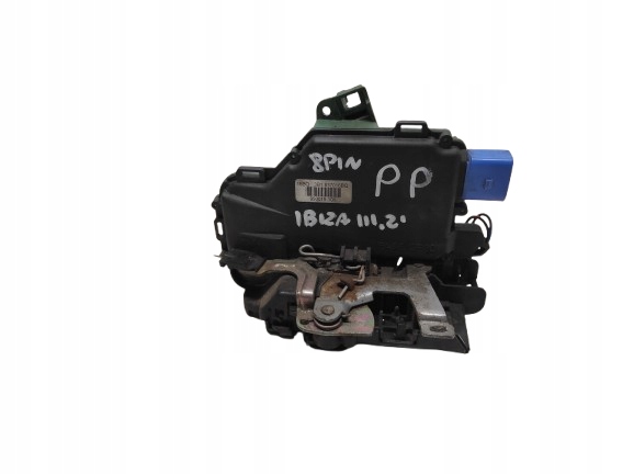 SEAT IBIZA 3 III 6L 02- ZAMEK PRAWY PRZÓD 8PIN