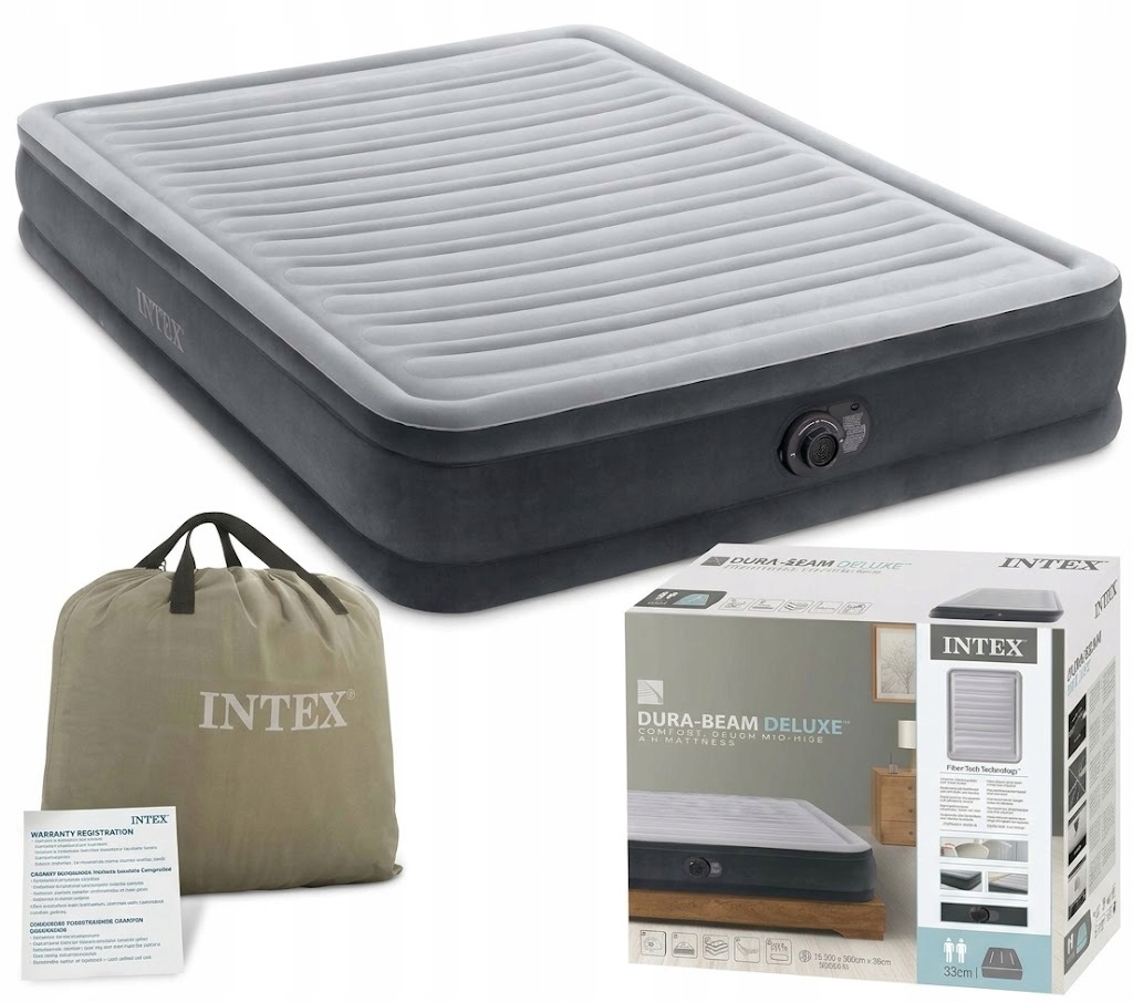 Nafukovací Matrace Na Spaní Turistická Postel Pumpa Pod Stan Intex 67770