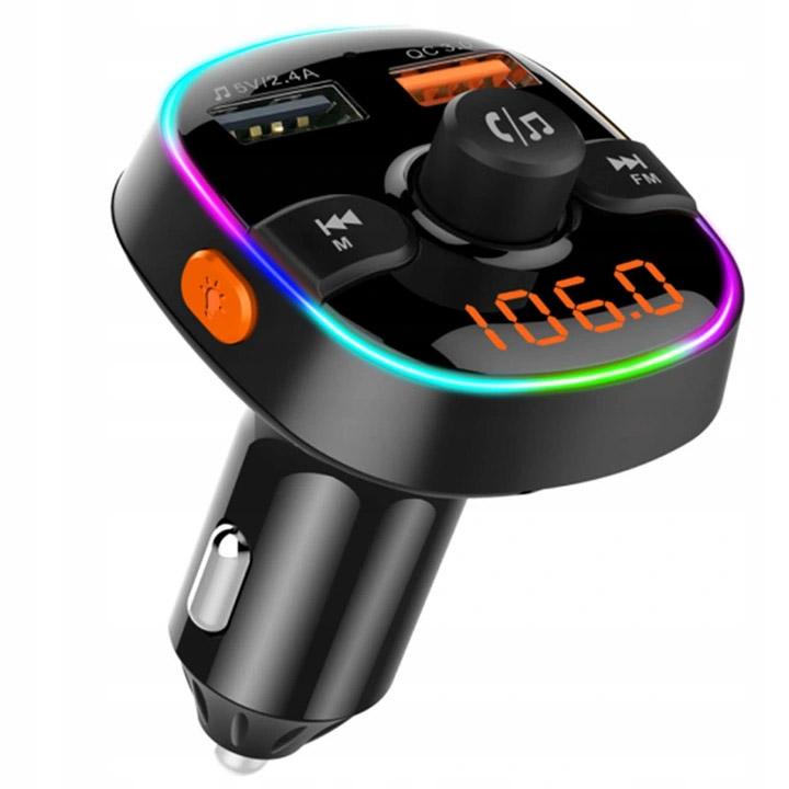 Transmiter FM Bluetooth zestaw głośnomówiący FME1