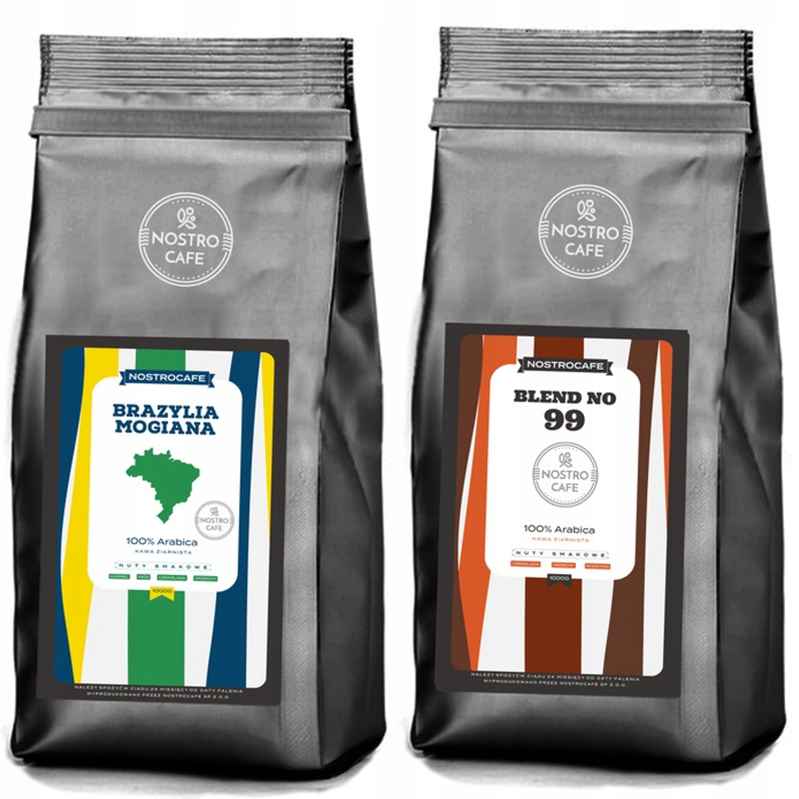 Levně Káva Zrnková 2KG Brazílie Mogiana Směs 99