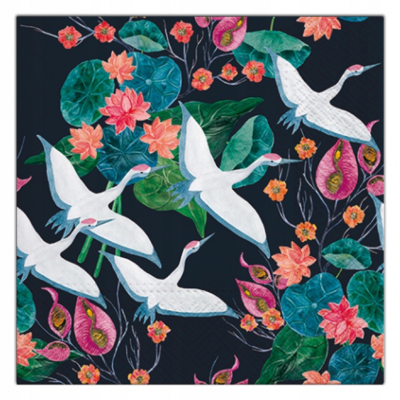 

Serwetki ozdobne Paw White Cranes, 20 szt.