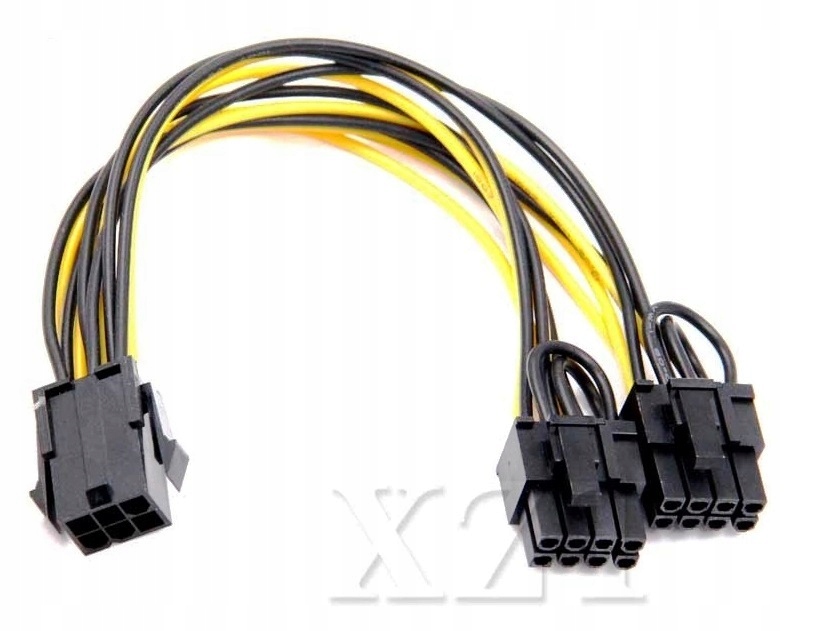 

Adapter zasilania grafiki Pci-e 6PIN 2x 8PIN 6+2