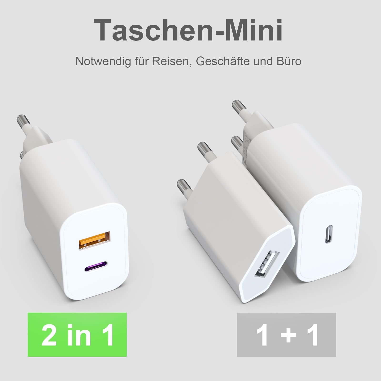 USB C VINFFS ADAPTER DO IPHONE IPAD SZYBKIE ŁADOWANIE — miniatura 2