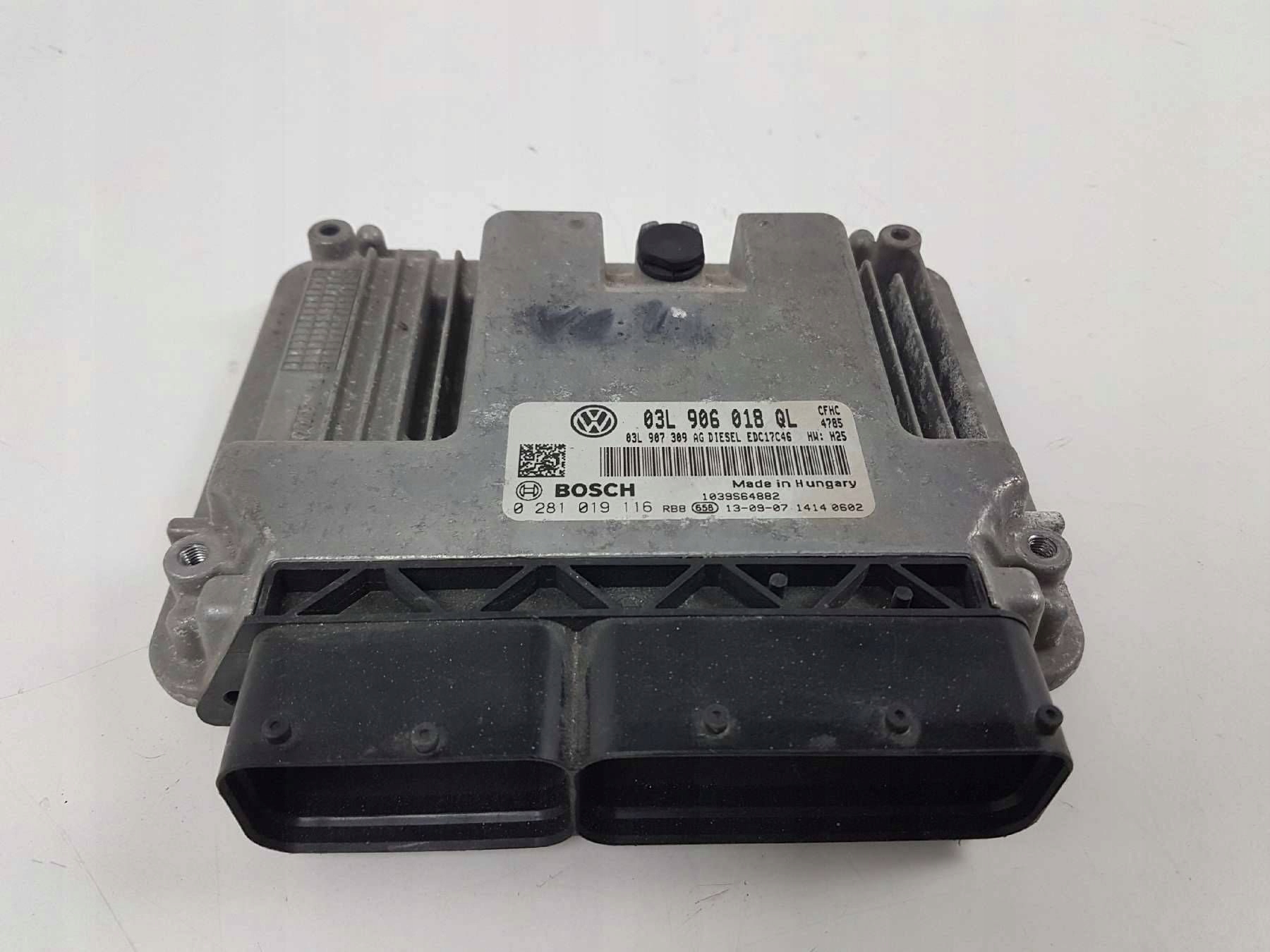 Skoda Superb II 2.0 TDI computer control unit of the engine 03L906018QL