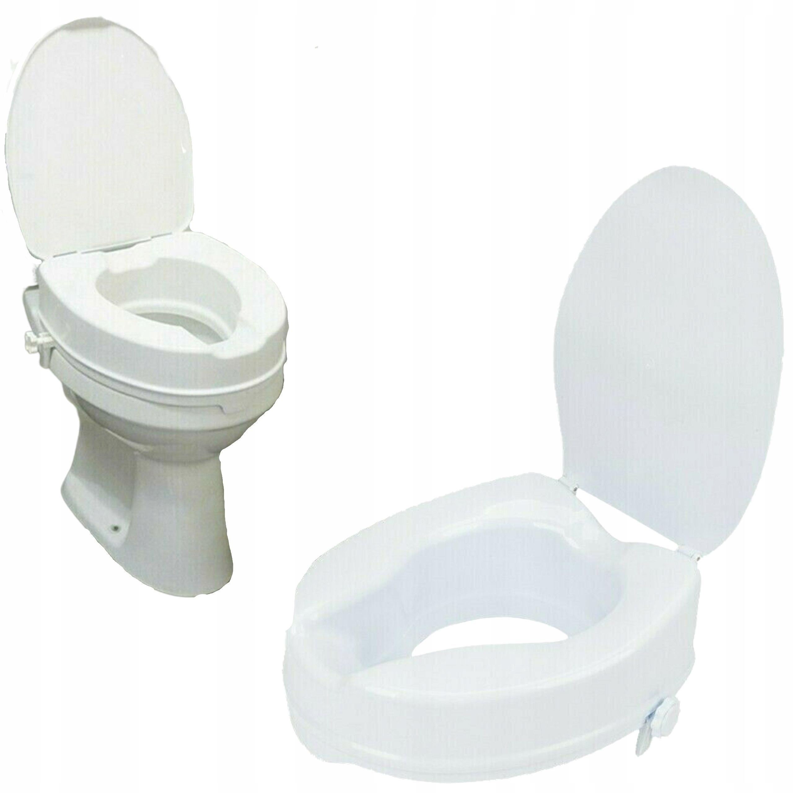 

Nasadka na toaletę Wc nakładka Podwyższająca 10 cm