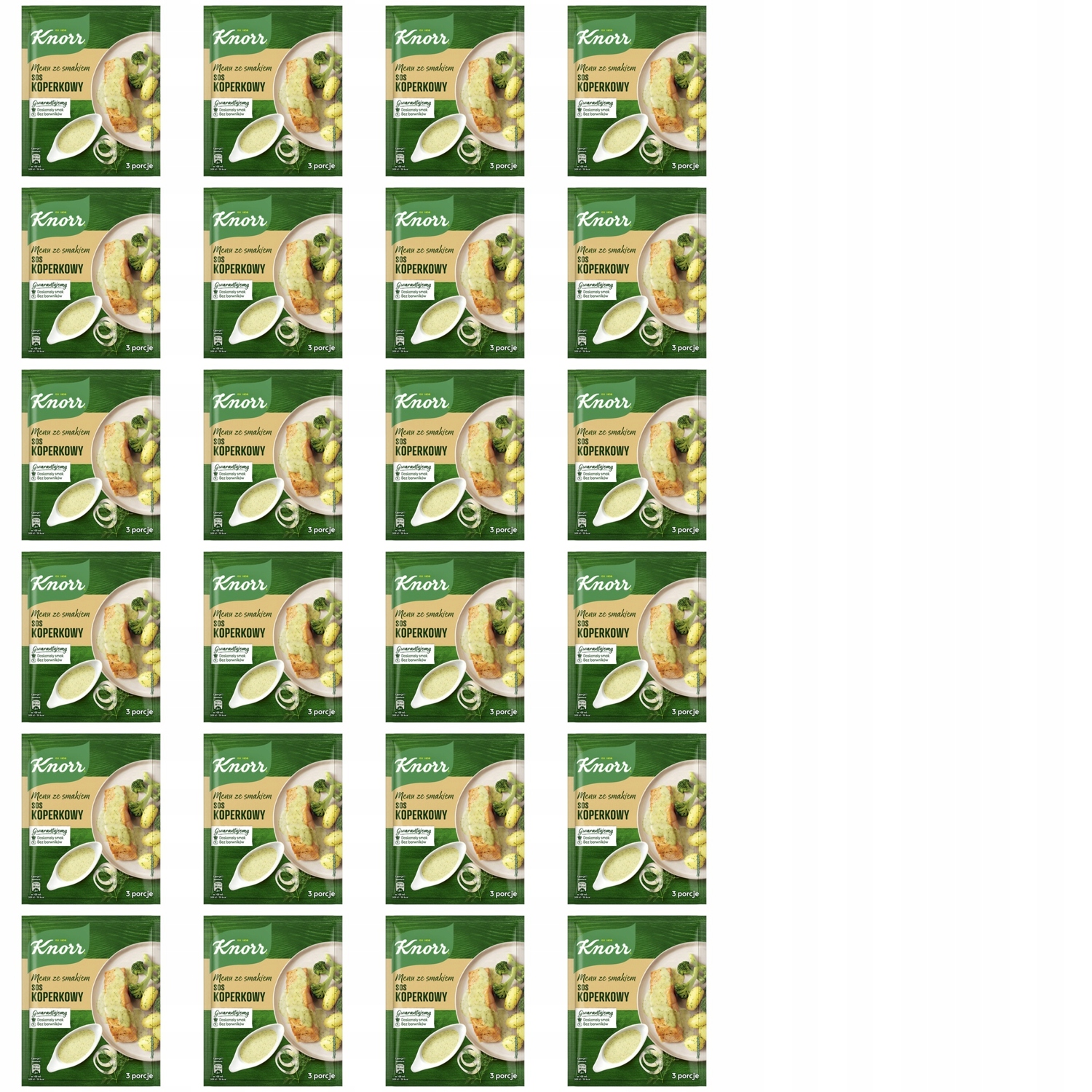 24x 31g Knorr Omáčka koprový Karton