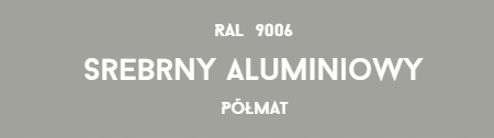 FARBA RAFIL RADACH SREBRNY ALUMINIOWY PÓŁMAT 5L Marka Rafil