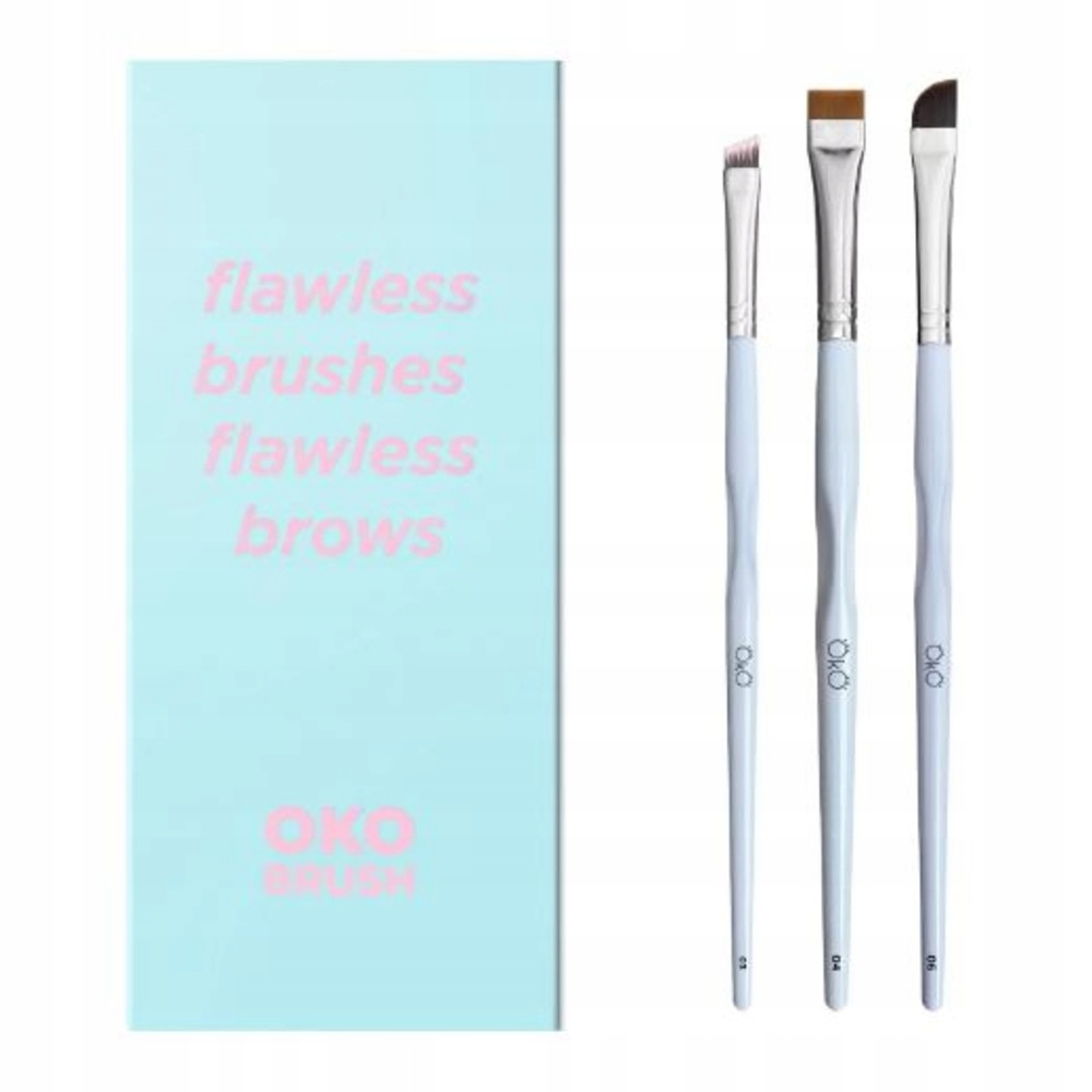 Sada štětců Oko „Flawless Brushes Flawless Brwi”