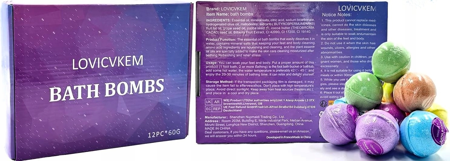 BOMBY DO KĄPIELI ZESTAW 12 SZTUK RÓŻNE ZAPACHY KULE KĄPIELOWE SUPER JAKOŚĆ Rodzaj kula