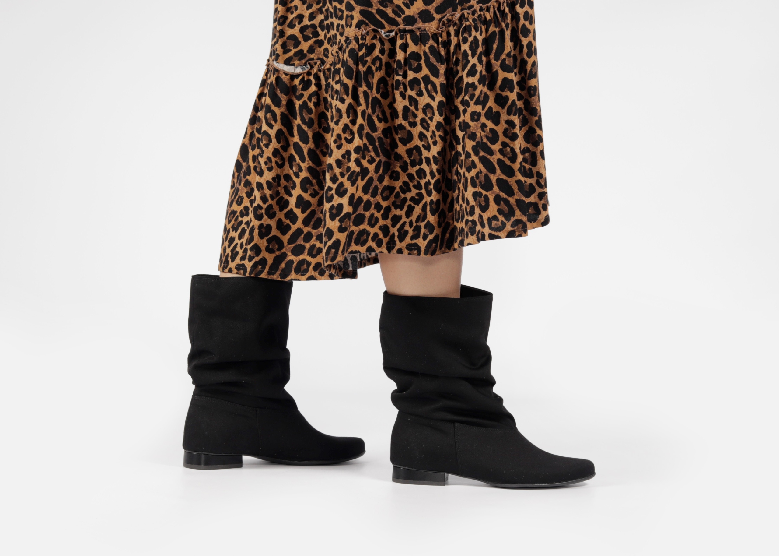 Botki Saszki SA/1 czarne tekstylne 39 Model Saszki SA/1