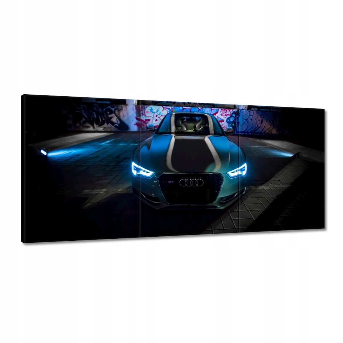 Obrazy 150x70 Modré Audi Auta