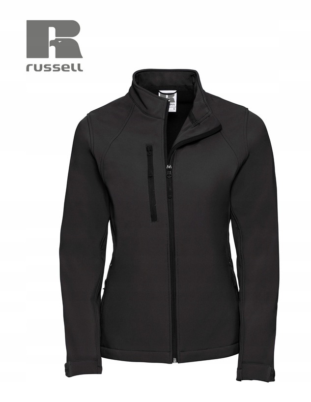 Russell 140F Kurtka Damska Softshell 3 Warstwy Czarna Rozmiar: M