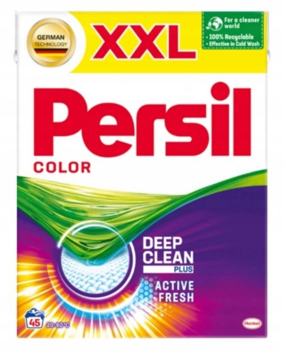 Levně Persil Color XL prášek na praní 2,75 kg 45, praní