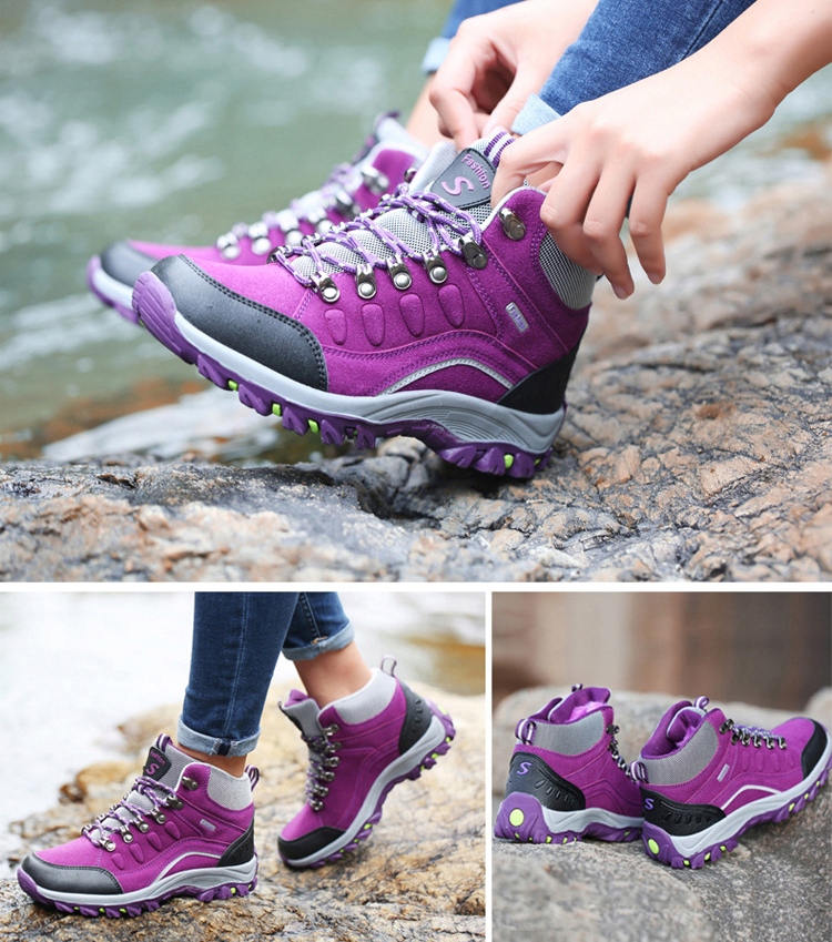 BUTY TREKKINGOWE DAMSKIE WODOODPORNEODDYCHAJĄCY Oryginalne opakowanie producenta pudełko