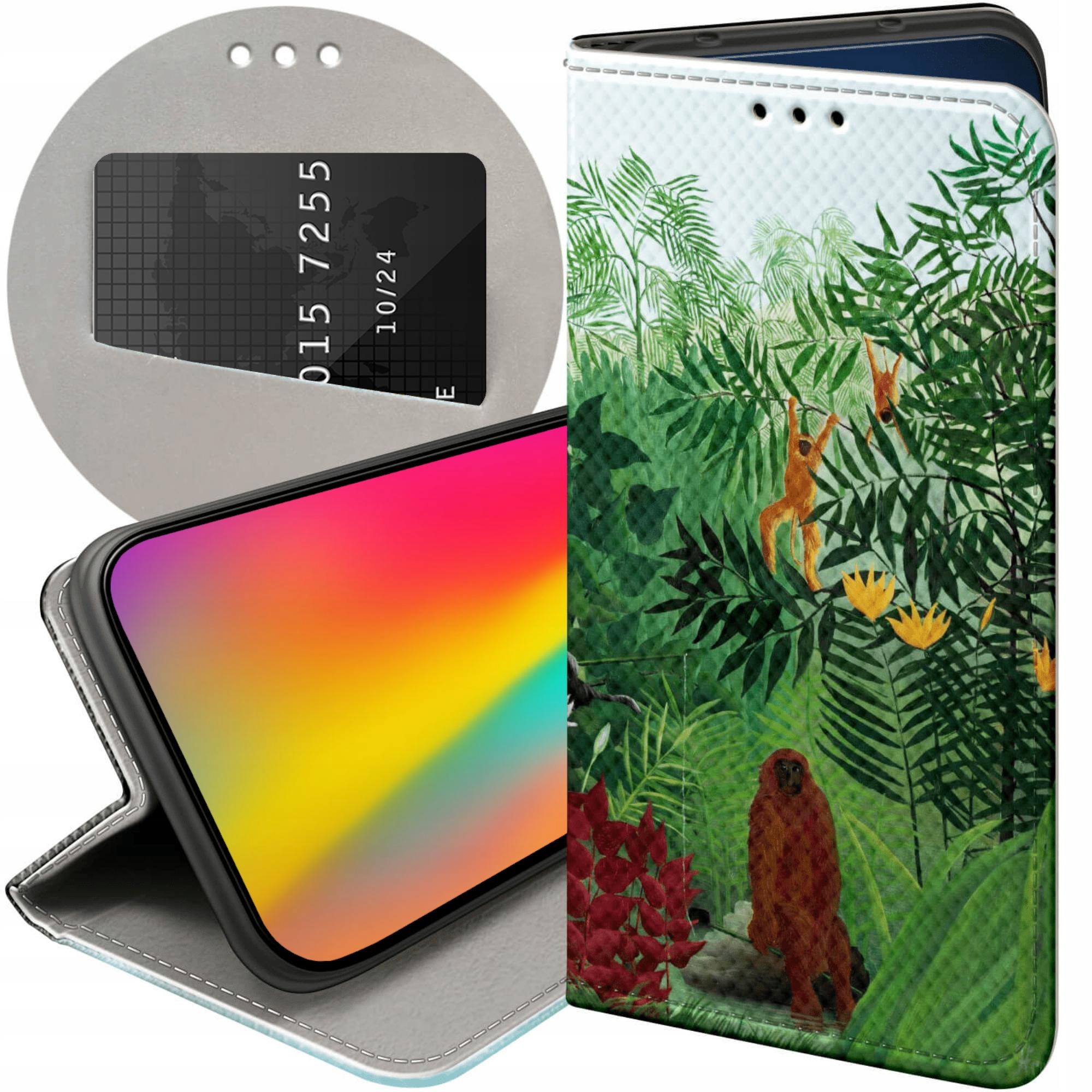 Etui Z Klapką Do Google Pixel 9A Henri Rousseau Pejzaż Malarz Futerał