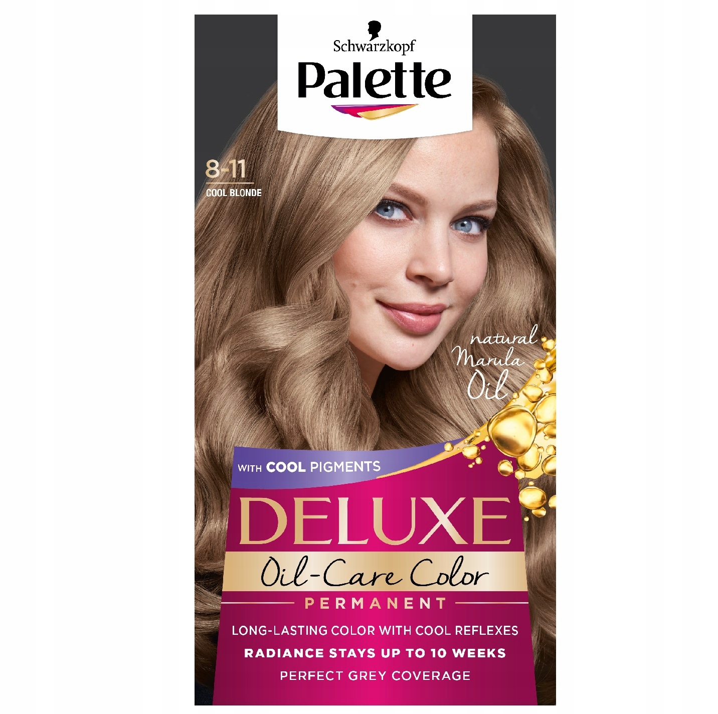 

Palette Deluxe Oil-Care Color farba 8-11