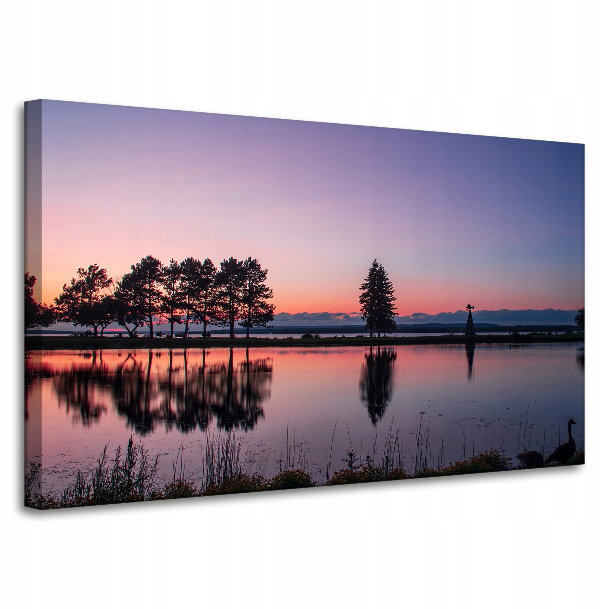 Obraz Canvas Příroda Západ slunce nad vodou 100x60