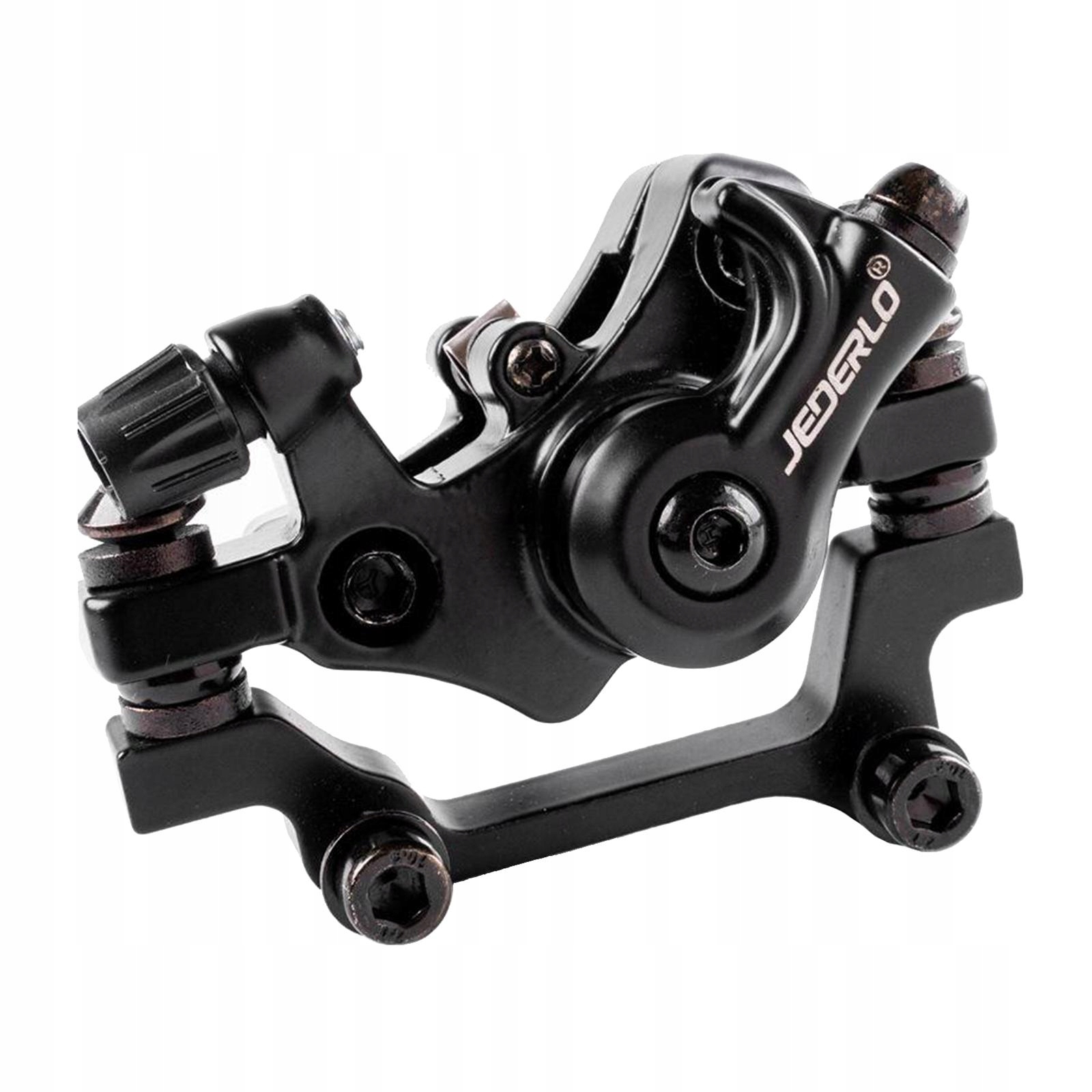 Solidny rowerowy hamulec tarczowy, czarny Czarny R160 F180