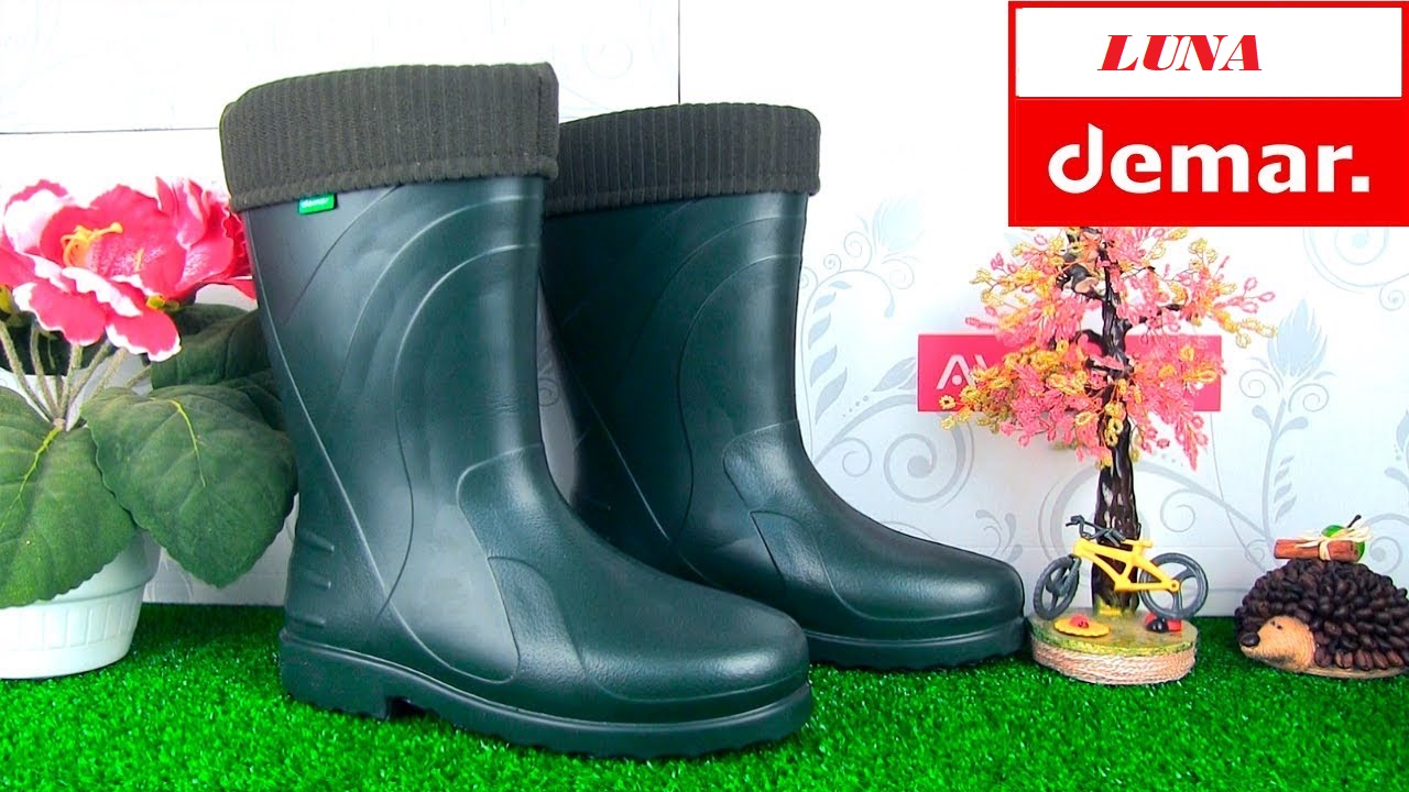 Kalosze Damskie Piankowe Lekkie Demar Luna 41/42 Rozmiar 42