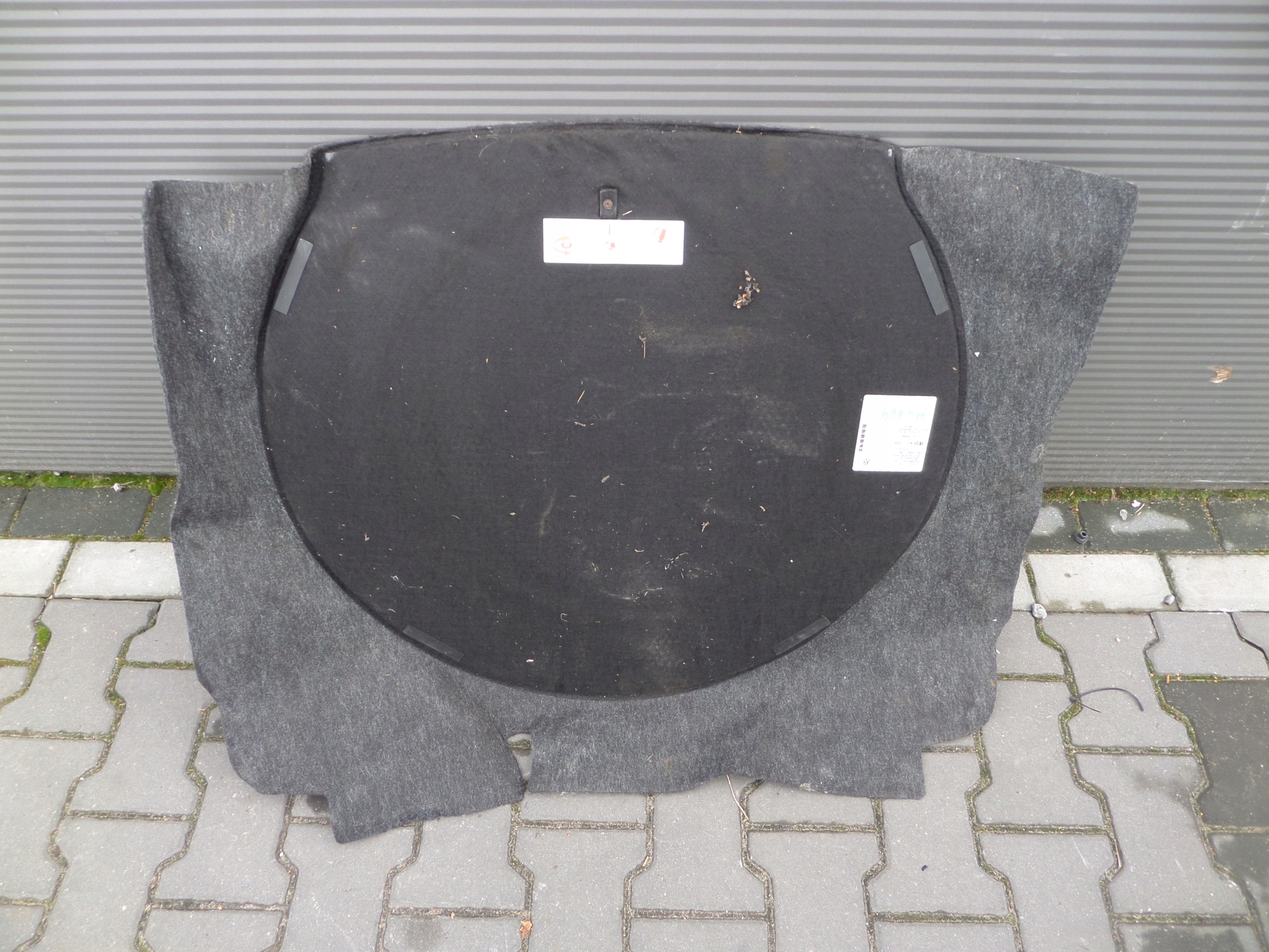VW GOLF VI 6 11 R mats boot rear part HB 5D