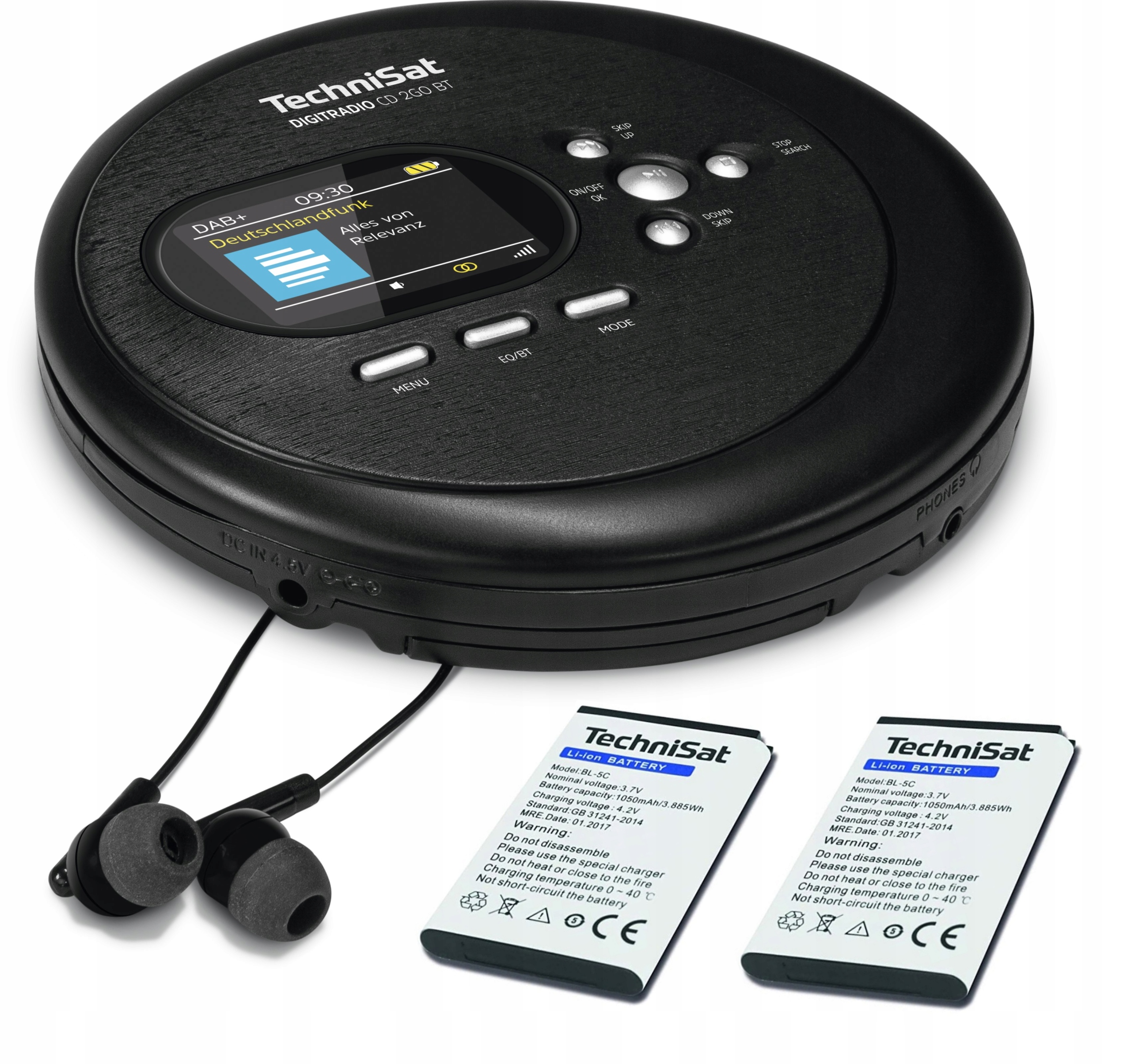 

Odtwarzacz CD MP3 Radio Dab+ Fm Bluetooth Discman
