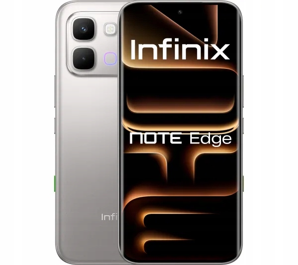 Smartfon Infinix Note Edge 5G 8/256GB 120Hz 50Mpix Lunar Titanium Tytanowy