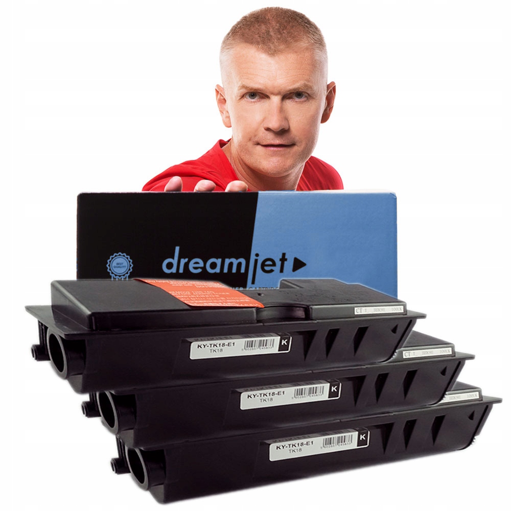 3x Toner Kyocera TK18 FS-1018 FS-1020D FS-1118 Mfp