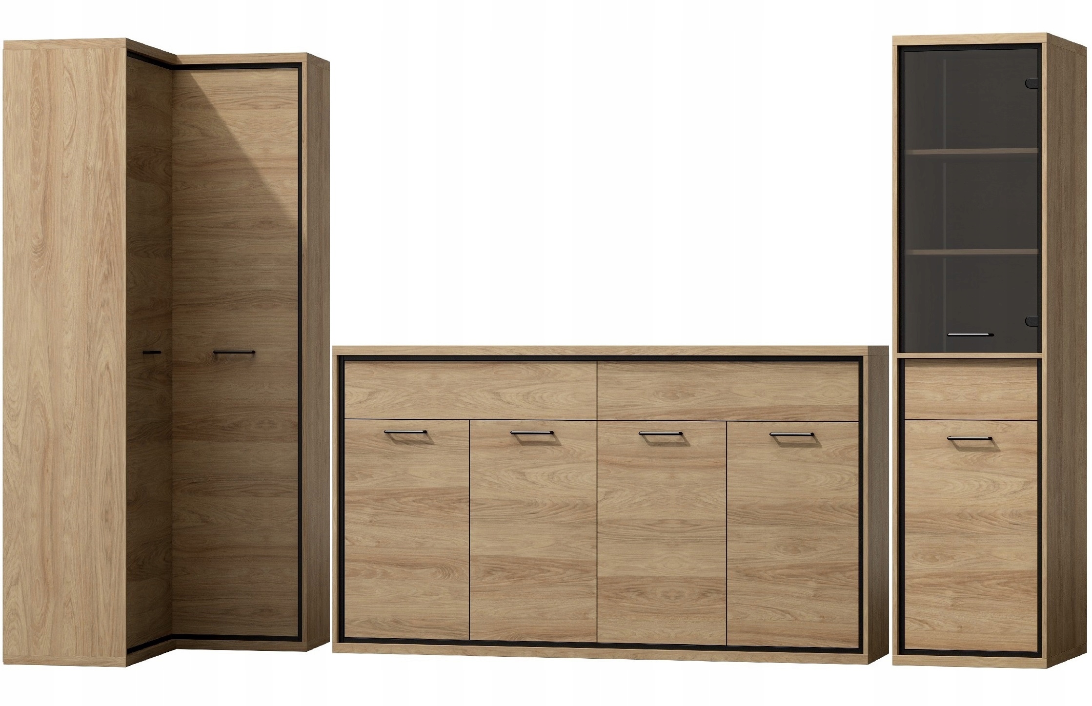 witryna słupek regał zamykany z szybą Mediolan 04 Kod producenta M4