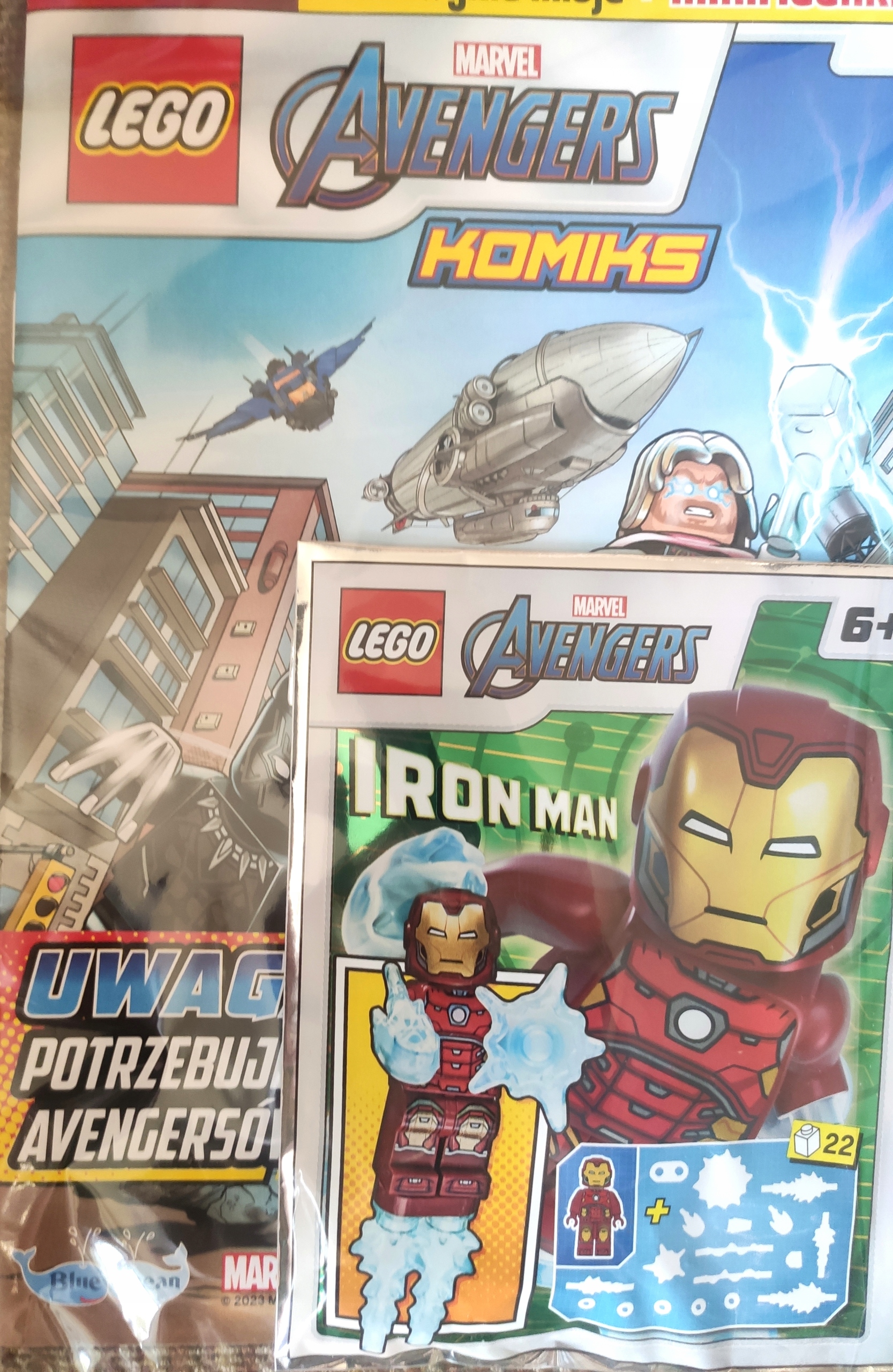 LEGO AVENGERS KOMIKS 2/23 + Iron Man