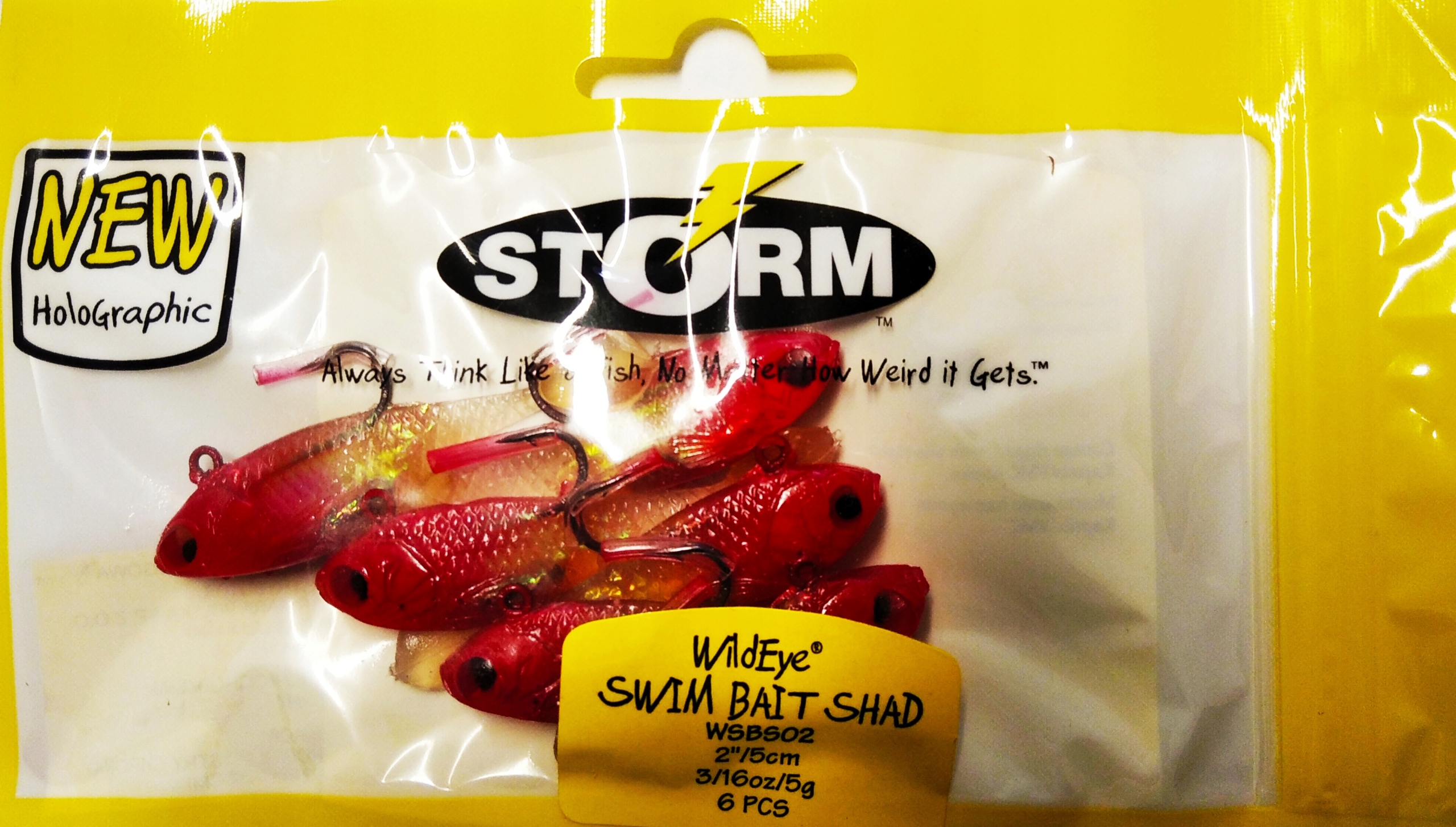 

Storm Wildeye Swim Bait Shad 5cm Rh 6szt