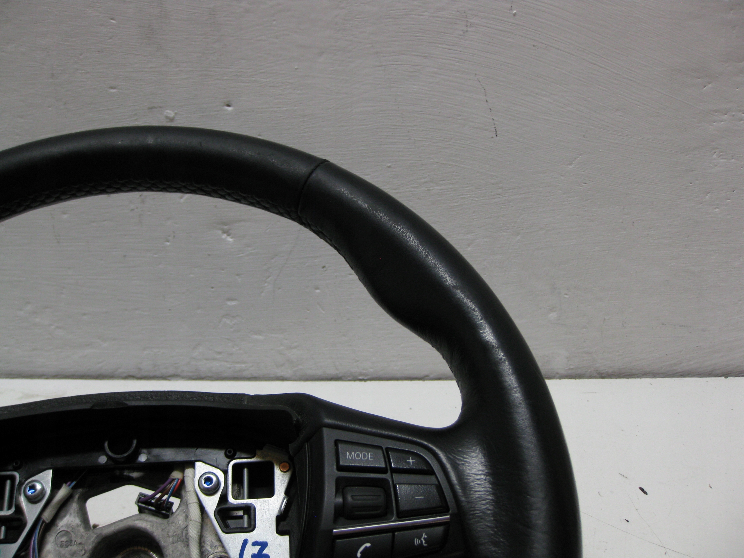 BMW F11 2.5 D 14R lenkrad Leder MULTIFUNKCJA