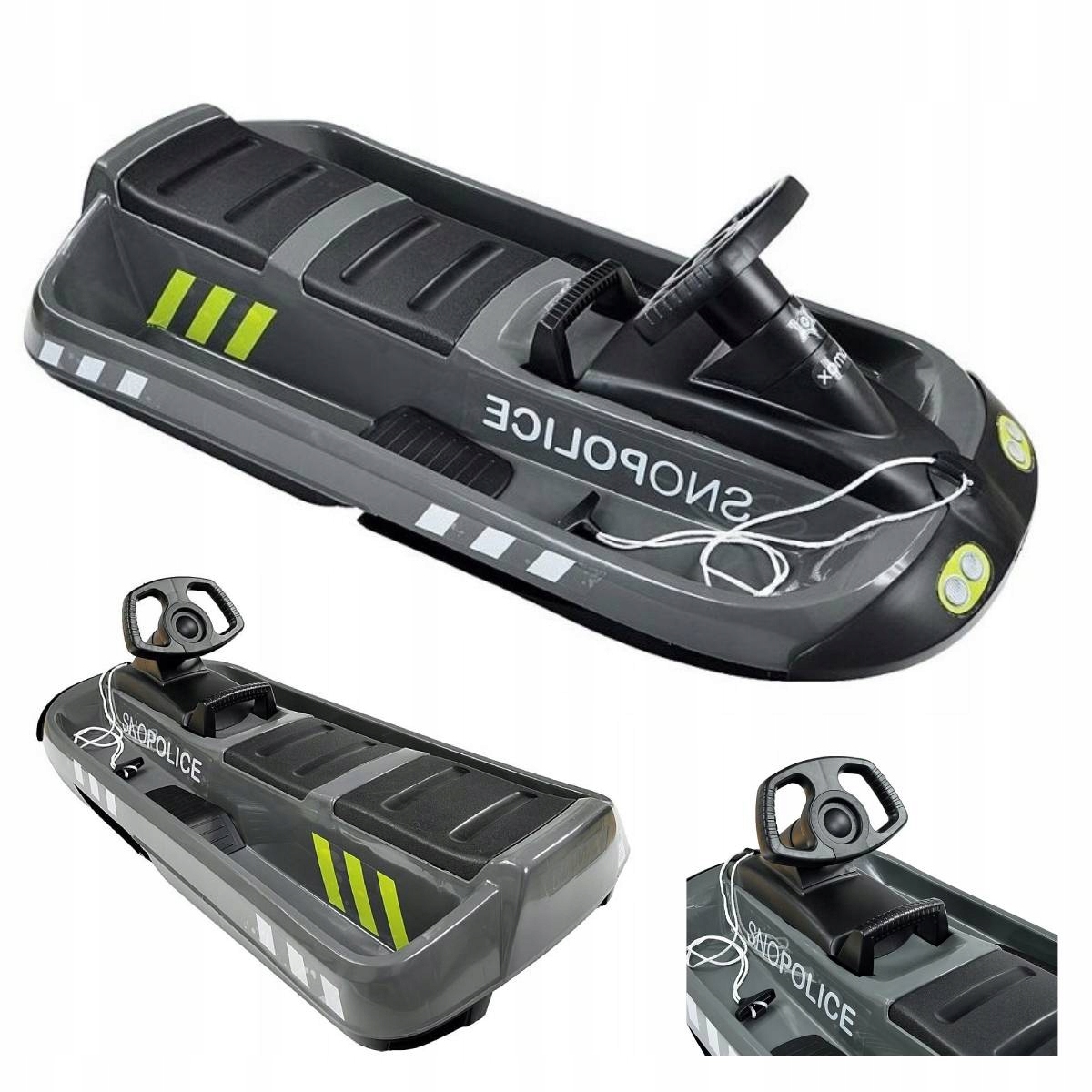 Nartosanki Hamax Sno Police czarne