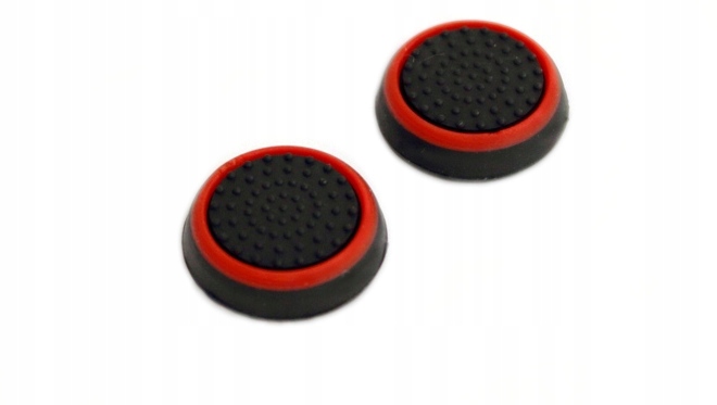 You2K 2x nakładka 2 nakładki na gałki PS5 PS4 Xbox 360 czarno-czerwony