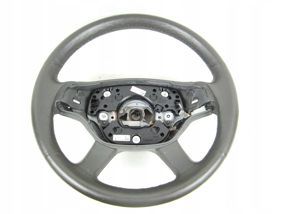steering wheel, heated heated Mercedes W221 grey