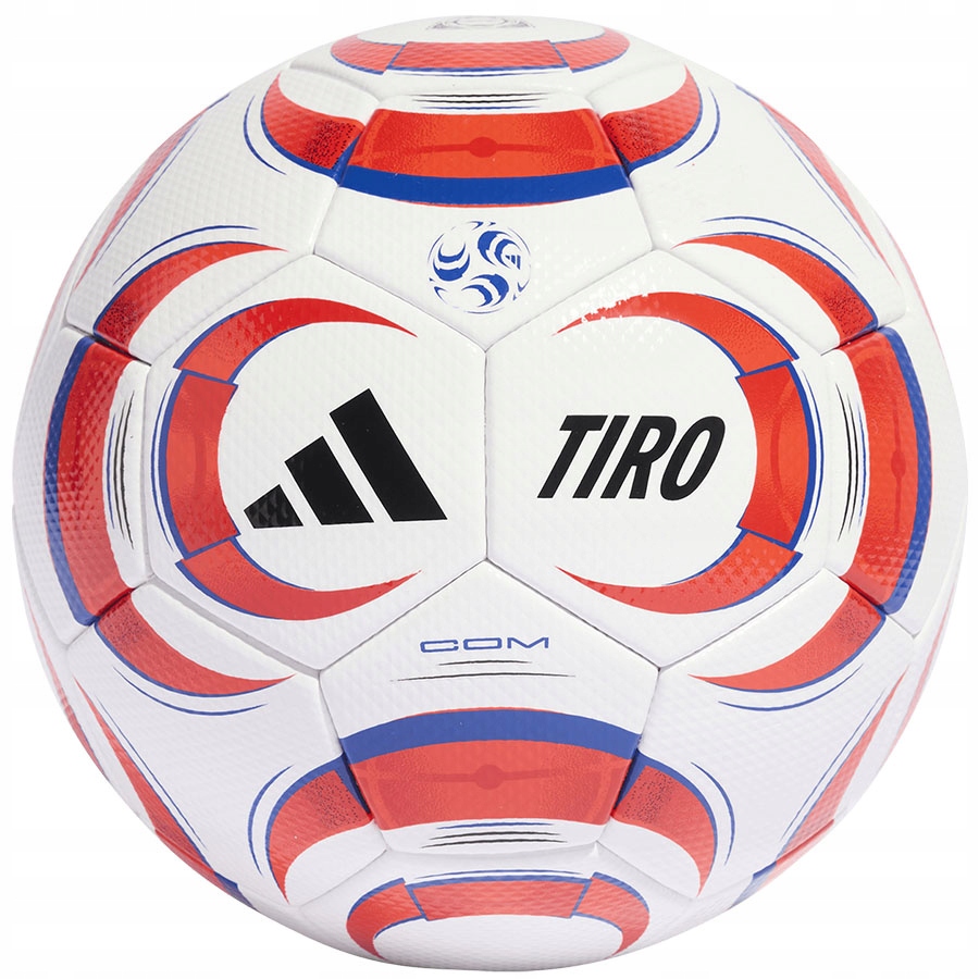Piłka adidas Tiro Competition JW1534 biało-czerwona Rozmiar 4 Napompowana
