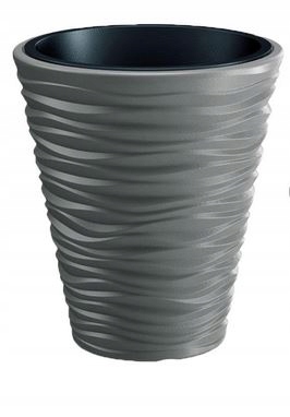 

Doniczka Sand 35x39cm- Szary Kamienny