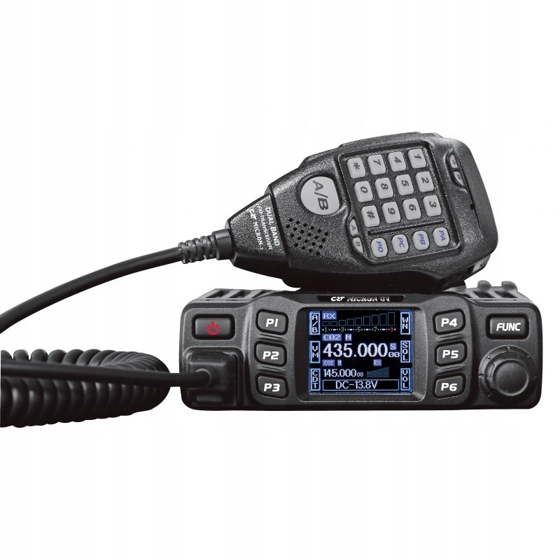Crt Micron Uv Mobilny Duobander Vhf/uhf 25W Radio