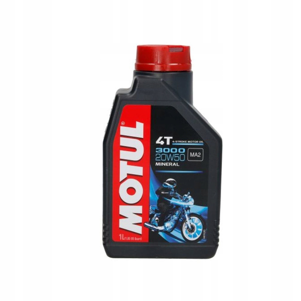 

Olej Silnikowy Mineralny Motul 3000 4T 20W-50 1L