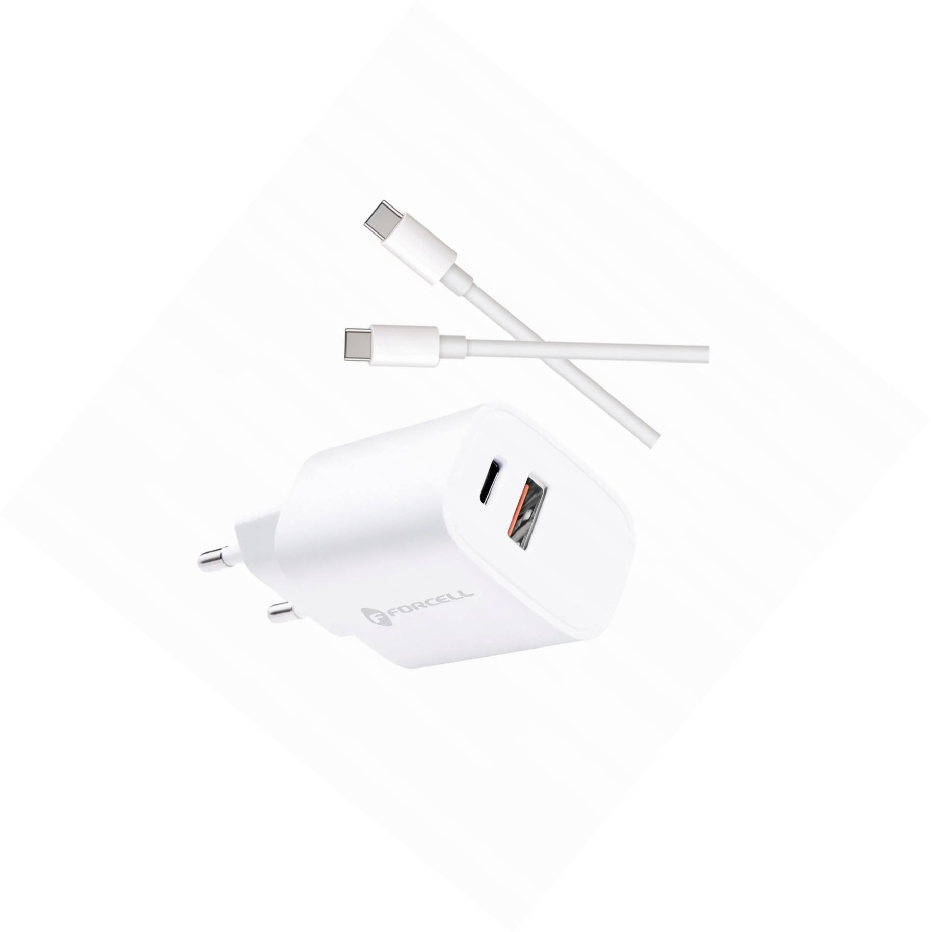 Szybka ładowarka 30W 2 wejścia z kablem Usb-c do Xiaomi 14T Pro