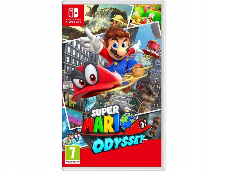 

Gra Nintendo Switch Mario Odyssey Eng Folia