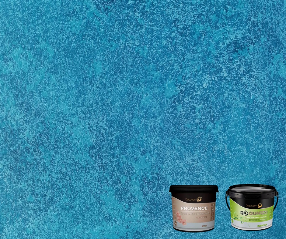 Provence benátská hlína Set Na Cca 6 m2 Turkus