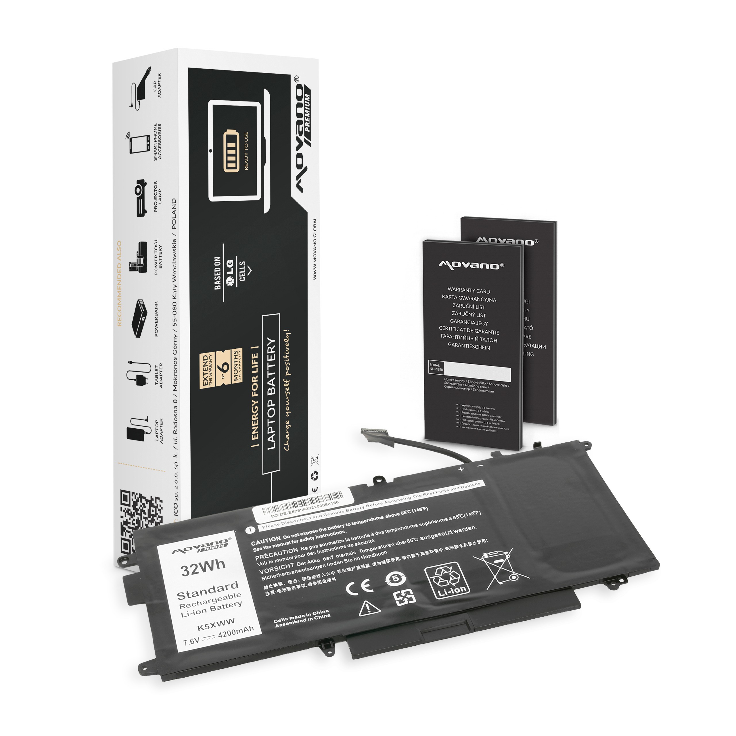 Baterie Movano Premium pro Dell Latitude E5289