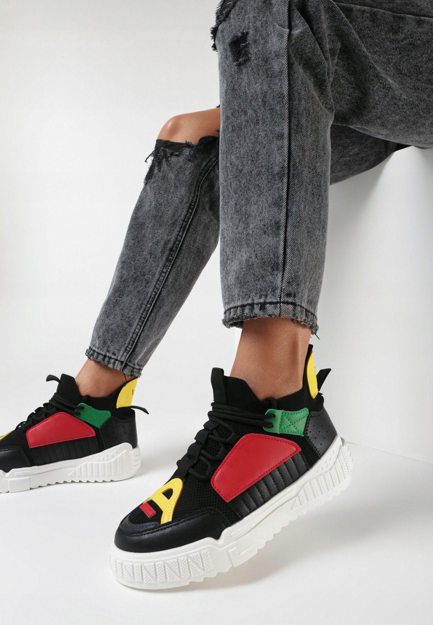 

Born2Be Czarne Sneakersy damskie 37