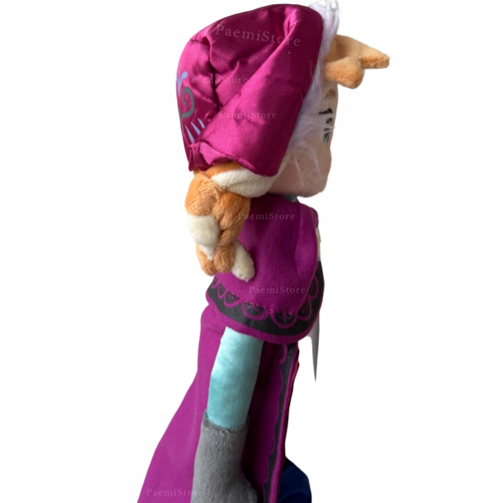 2x ELSA PLÜSS KABALAFIGURA + ANNA FROZEN JÉGVARÁZS 2 db HERCEGNŐ 40cm Anyag szövet