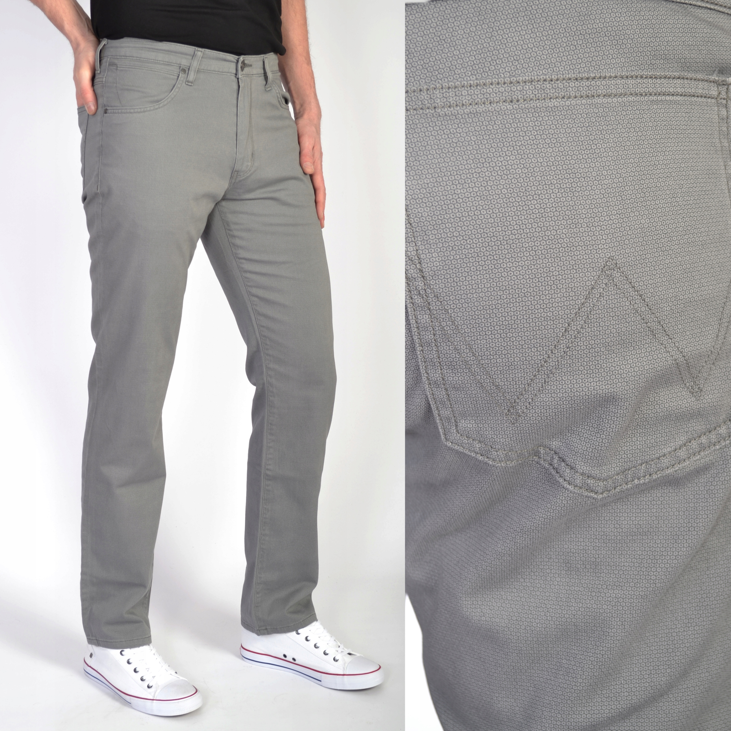 

Wrangler Arizona Monument Grey Spodnie W33 L34