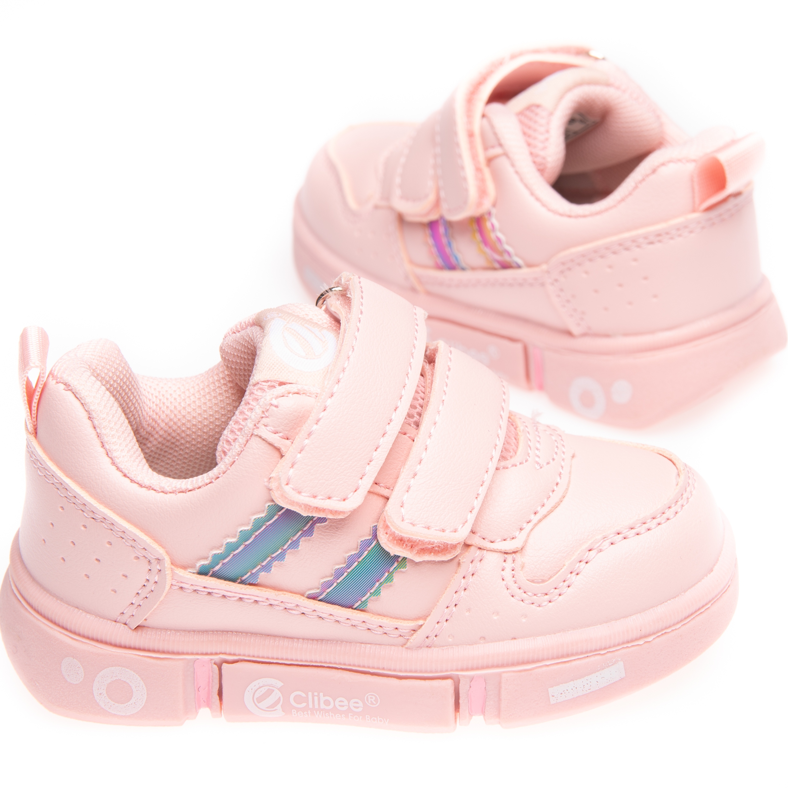 

Clibee Buty Sportowe Dziewczęce Różowe Profil 21