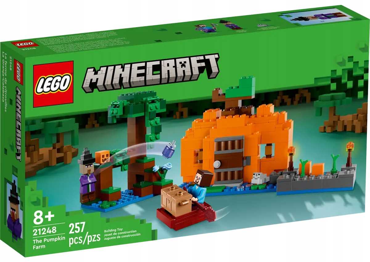 21248 Lego Minecraft Dýňová farma